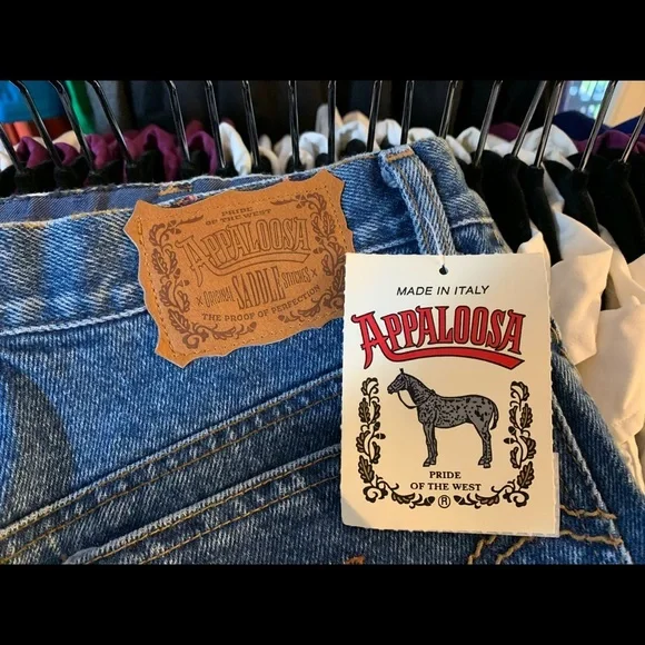 Appaloosa Jean short shorts - vintage late 90s - Picture 4 of 9